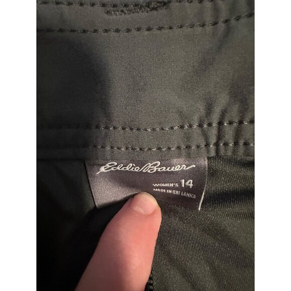 Eddie Bauer Womens Gray Skort Size 14 Lightweight Casual Design With Pockets - Picture 3 of 4
